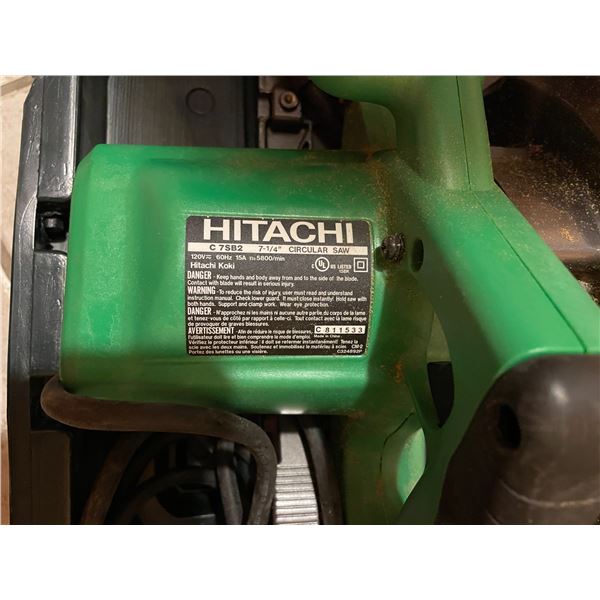 Hitachi 7.25  Circular Saw