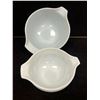 Image 7 : 2 Pyrex Cinderella Crazy Daisy Nesting Mixing Bowls 441 442