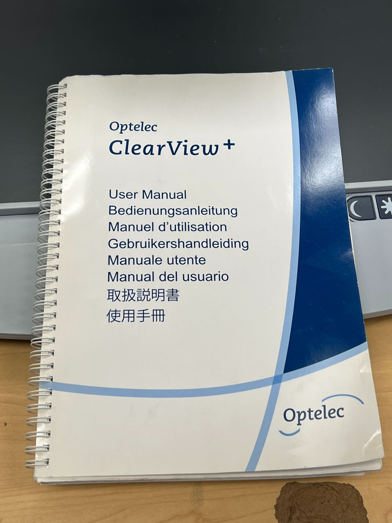 User Guide Clearview Optelec Clearview Plus Magnifier w/manual Works Approx: 27