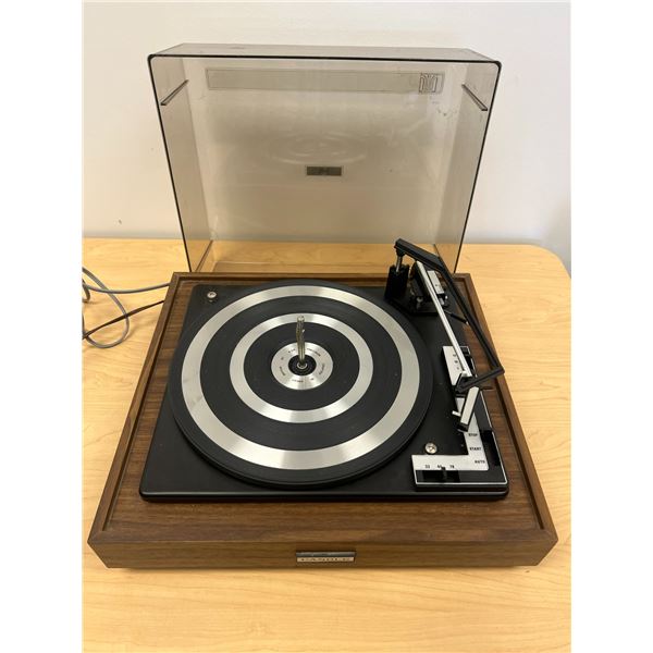 BSR / Candle Turntable Record Player (NOT tested, dust cover has crack, see pics)