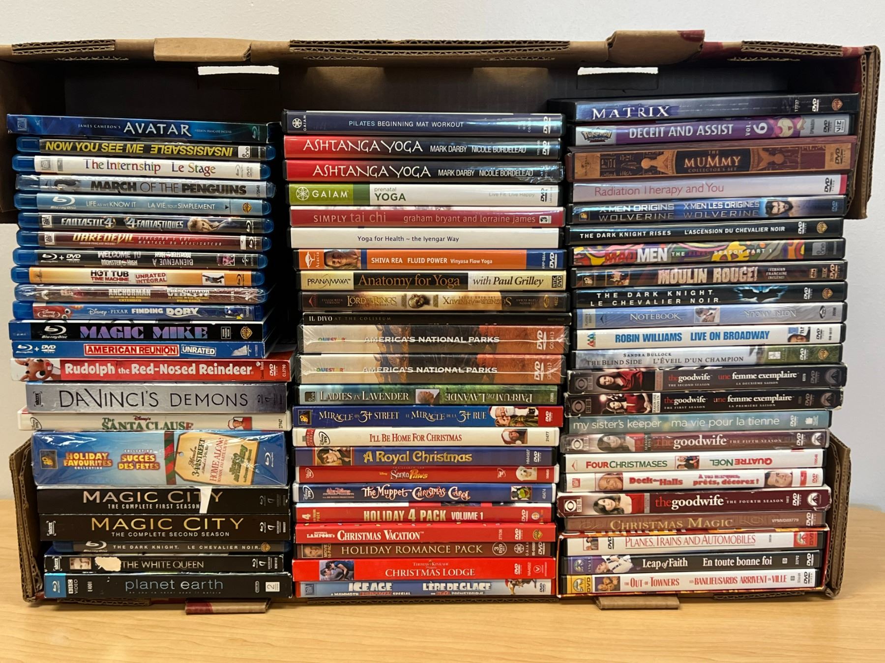 65+ DVD Movies - DVDs various titles & genres (see pics for details)