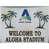 Image 2 : Welcome to Aloha Stadium Sign, 58"x48"