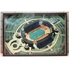 Image 1 : Aloha Stadium Aerial View Artwork, Framed, 62"x42"