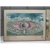 Image 2 : Qty 8 Conceptual Drawings of Stadium by Charles Luckman Assoc. 39"x30"
