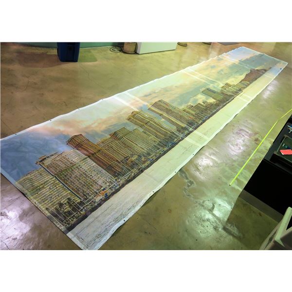 Long Diamond Head to Downtown Banner 38'x7'