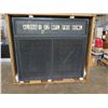 Image 2 : Qty 2 Aloha 1982 NFL Pro Bowl Timer Clock 69"x62" in Crate