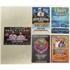 Image 1 : Qty 5 Promo Cards: Eagles, Snoop Dogg, Ice Cube, Guns & Roses, Chain Smokers 6"x4"