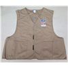 Image 1 : PFI Fashions Tan NFL Media Vest #177 Size XL