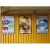 Image 1 : Qty 3 Concession Signs: Pepsi, Nachos, Aquafina 24"x36"