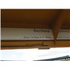 Image 2 : Section Sign S w/ Arrows, Rows 1-5 Red, 6-17 Yellow, 94"x12"