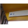 Image 3 : Section Sign U  & T w/ Arrows, Rows 1-5 Red, 6-17 Yellow, 73"x12"