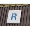 Image 2 : Qty 3 Section Signs: R, R w/ Arrow & R S w/ Arrows