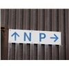 Image 3 : Qty 3 Section Signs: N, N w/ Arrow & M N w/ Arrows