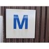 Image 1 : Section Sign M 24"x24"