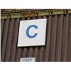 Image 2 : Qty 5 Section Signs: C, & B, C, C, D w/ Arrow