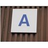 Image 2 : Qty 4 Section Signs: A, & A, A, B w/ Arrow