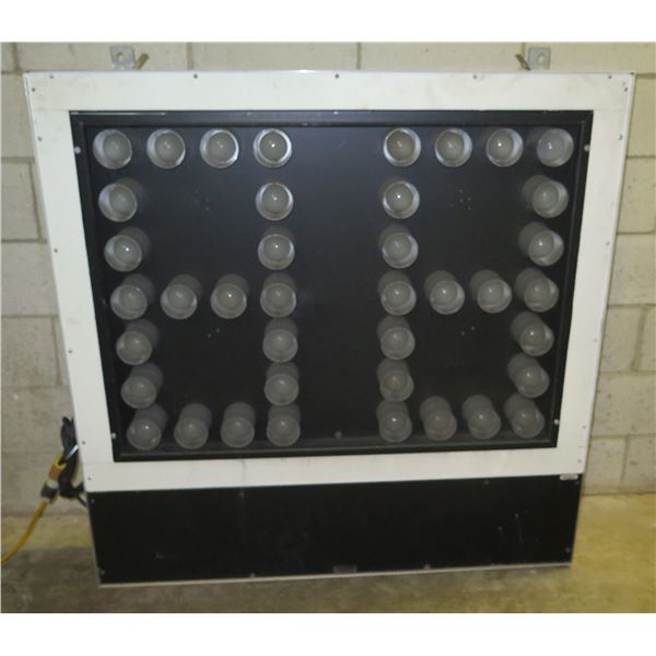 Scoreboard Electric Sign Model MP3499, 48"x48"