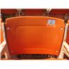 Image 1 : Aloha Stadium Seat Back, Orange, Section R, Row 1, Seat 2