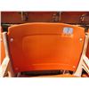 Image 1 : Aloha Stadium Seat Back, Orange, Section R, Row 1, Seat 7