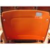 Image 1 : Aloha Stadium Seat Back, Orange, Section R, Row 1, Seat 11