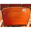 Image 1 : Aloha Stadium Seat Back, Orange, Section R, Row 1, Seat 16