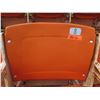 Image 1 : Aloha Stadium Seat Back, Orange, Section R, Row 2, Seat 8