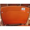 Image 1 : Aloha Stadium Seat Back, Orange, Section R, Row 2, Seat 10