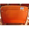 Image 1 : Aloha Stadium Seat Back, Orange, Section R, Row 3, Seat 2