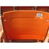 Image 1 : Aloha Stadium Seat Back, Orange, Section R, Row 3, Seat 10