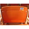 Image 1 : Aloha Stadium Seat Back, Orange, Section R, Row 3, Seat 13