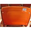 Image 1 : Aloha Stadium Seat Back, Orange, Section R, Row 3, Seat 14