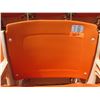Image 1 : Aloha Stadium Seat Back, Orange, Section R, Row 3, Seat 16