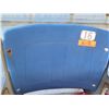 Image 1 : Aloha Stadium Seat Back, Blue, Section R, Row 33, Seat 16