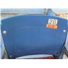 Image 1 : Aloha Stadium Seat Back, Blue, Section R, Row 33, Seat 20