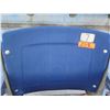 Image 1 : Aloha Stadium Seat Back, Blue, Section R, Row 34, Seat 7
