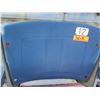 Image 1 : Aloha Stadium Seat Back, Blue, Section R, Row 34, Seat 12