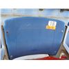 Image 1 : Aloha Stadium Seat Back, Blue, Section R, Row 35, Seat 18