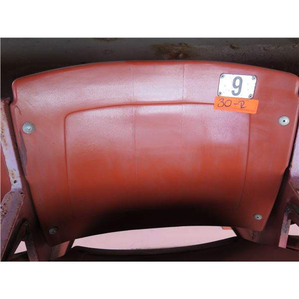 Aloha Stadium Seat Back, Brown, Section R, Row 2, Seat 9