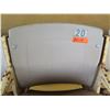 Image 1 : Aloha Stadium Seat Back, "Yellow" (badly faded), Section R, Row 7, Seat 20