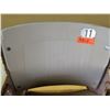 Image 1 : Aloha Stadium Seat Back, "Yellow" (badly faded), Section R, Row 8, Seat 11