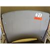 Image 1 : Aloha Stadium Seat Back, "Yellow" (badly faded), Section R, Row 8, Seat 21