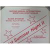 Image 3 : Second Annual International Wrestling Spectacular Hot Summer Night 11"x17"