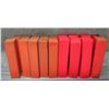 Image 1 : Qty 18 Orange Gilman Gear Pylon  Posts 18"H