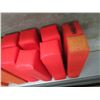 Image 2 : Qty 18 Orange Gilman Gear Pylon  Posts 18"H