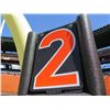 Image 3 : Football Down Markers w/ Numbers 1-4 (Goal Post Pad Not Included)