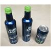Image 1 : Qty 2 Seattle Seahawks Bud Light Bottles (empty) & Can Home of the 12s (full)