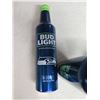 Image 2 : Qty 2 Seattle Seahawks Bud Light Bottles (empty) & Can Home of the 12s (full)