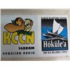 Image 3 : Qty 3 KCCN 1420AM Radio Promos:  7-11, Hokule'a & Hawaiian Style