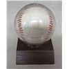 Image 1 : National League Official Baseball Autographed Rickey Henderson (Padres) in Display