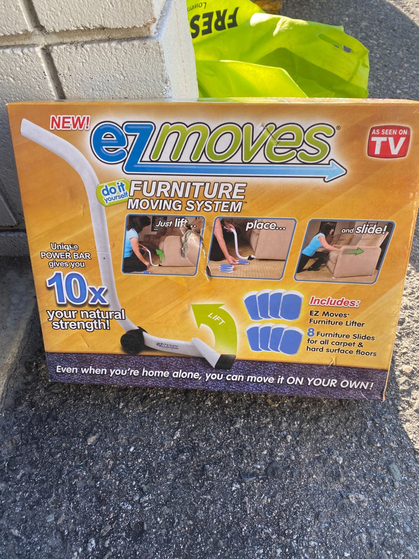 Ez moved furniture moving system